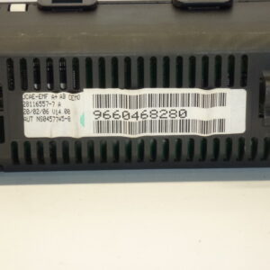 Afficheur Citroën C5 climatisation simple 9660468280 6155FV