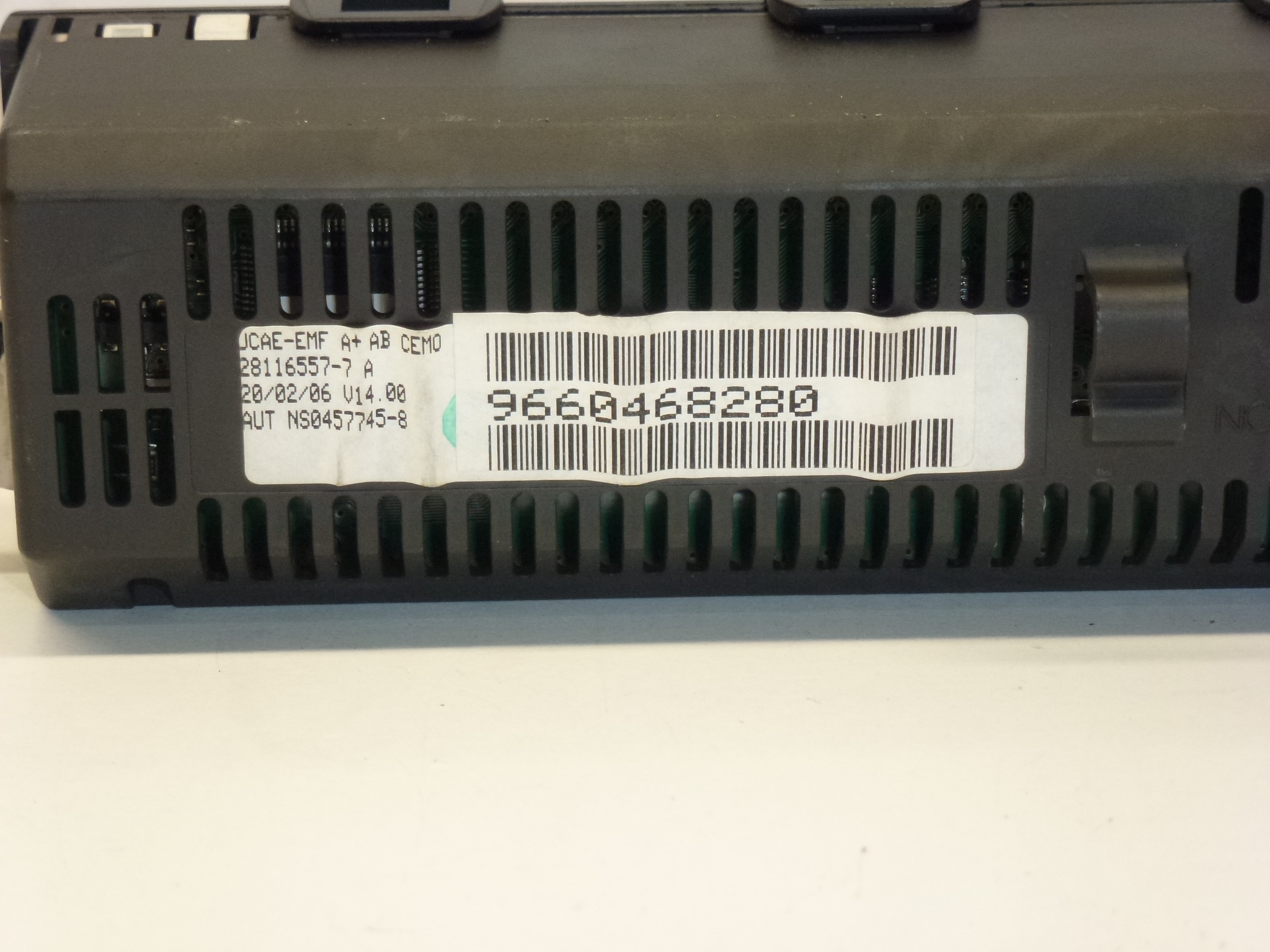 Afficheur Citroën C5 climatisation simple 9660468280 6155FV