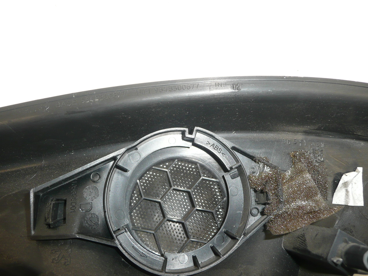 Coque de rétroviseur Peugeot 206 96511489 9648300877 9015X6