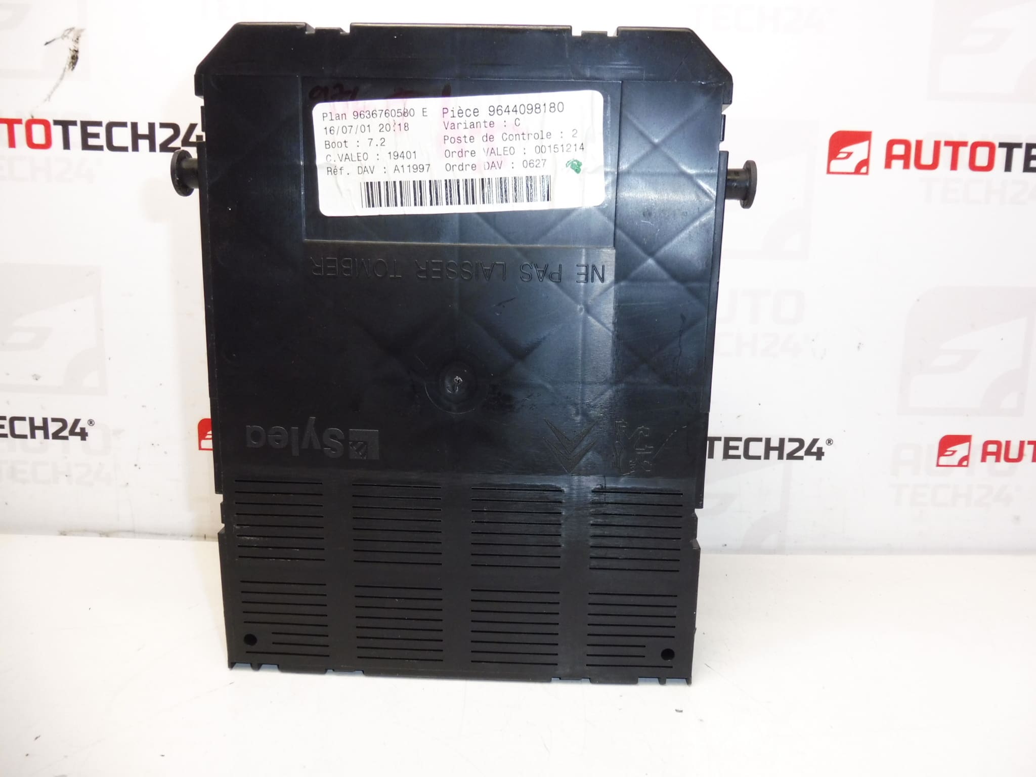 BSI Sylea pour Peugeot 307 - références 9636760580, 9644098180 – Image 2