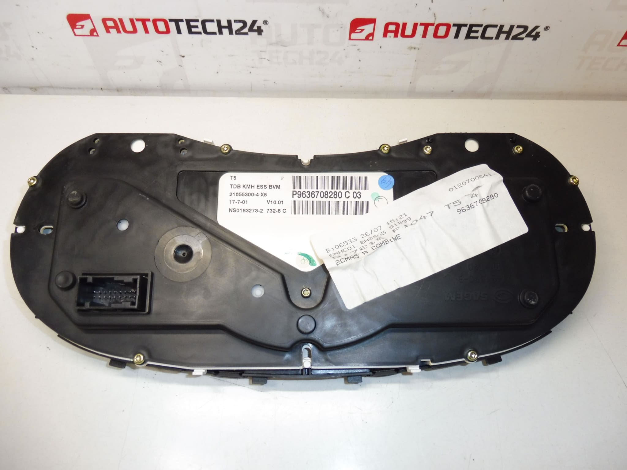 Combiné d'instruments pour Peugeot 307 - 198 000 km - 9636708280 - 6103F7 – Image 2