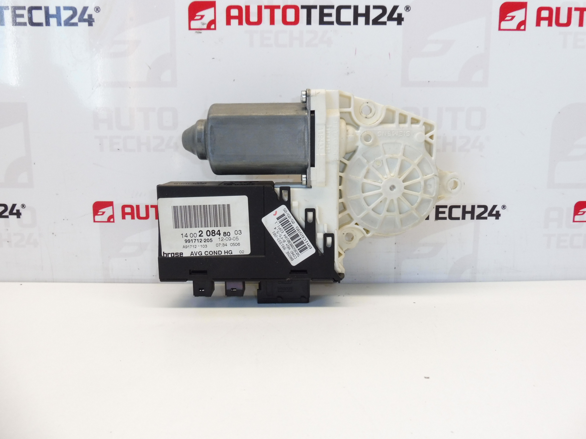 Citroën Peugeot Moteur de lève-vitre avant gauche 1400208480 9221V4