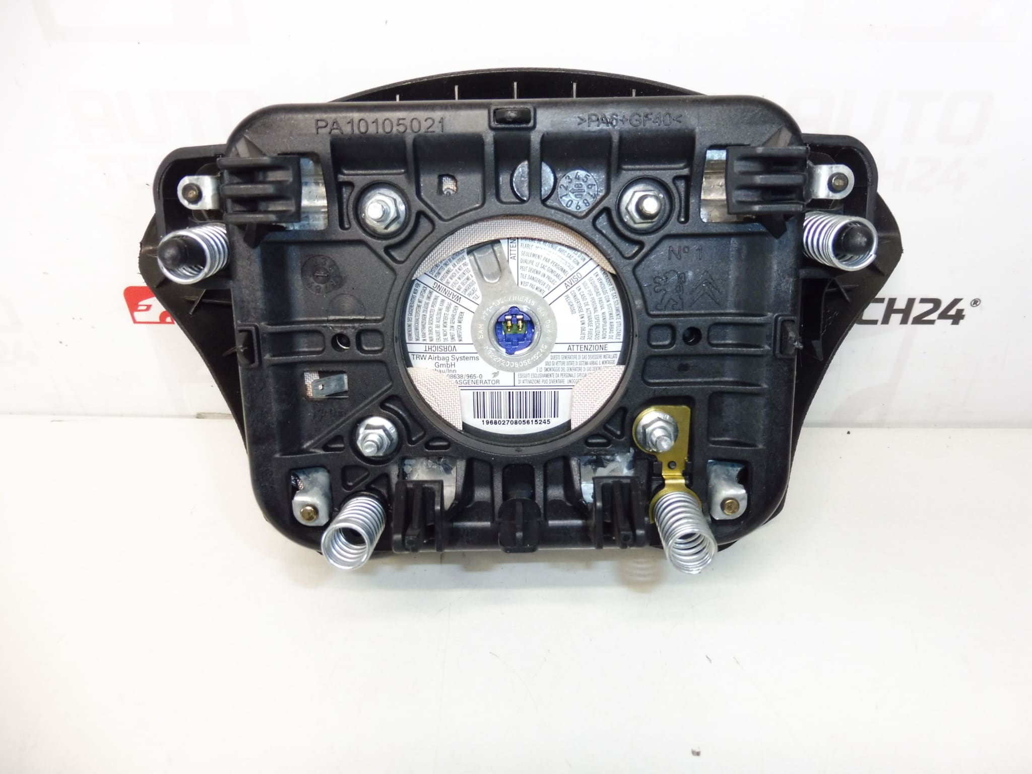 Airbag Conducteur Citroën Berlingo II 96639595XT 98158975XT 4112KX – Image 2