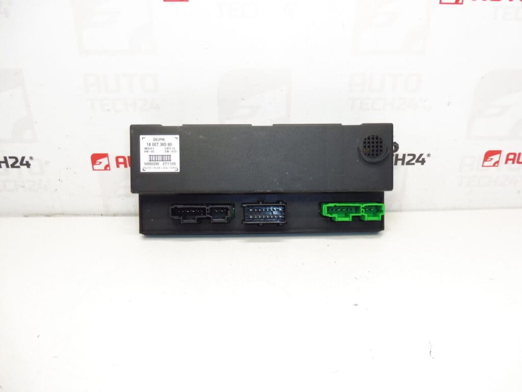Ecu coulissantes portes arrière Citroën Peugeot 1400736580 9138H5