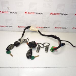 Kit serrure Citroën C8 + 2 clés 4162Y4 4162Y2