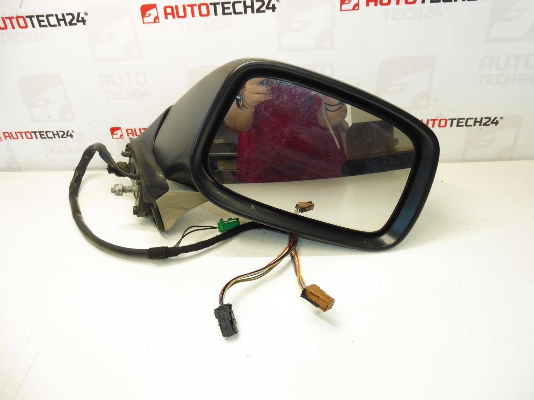 Rétroviseur droit électrique rabattable gris KDD Citroën C8 14888830ZR 8153FW – Image 2