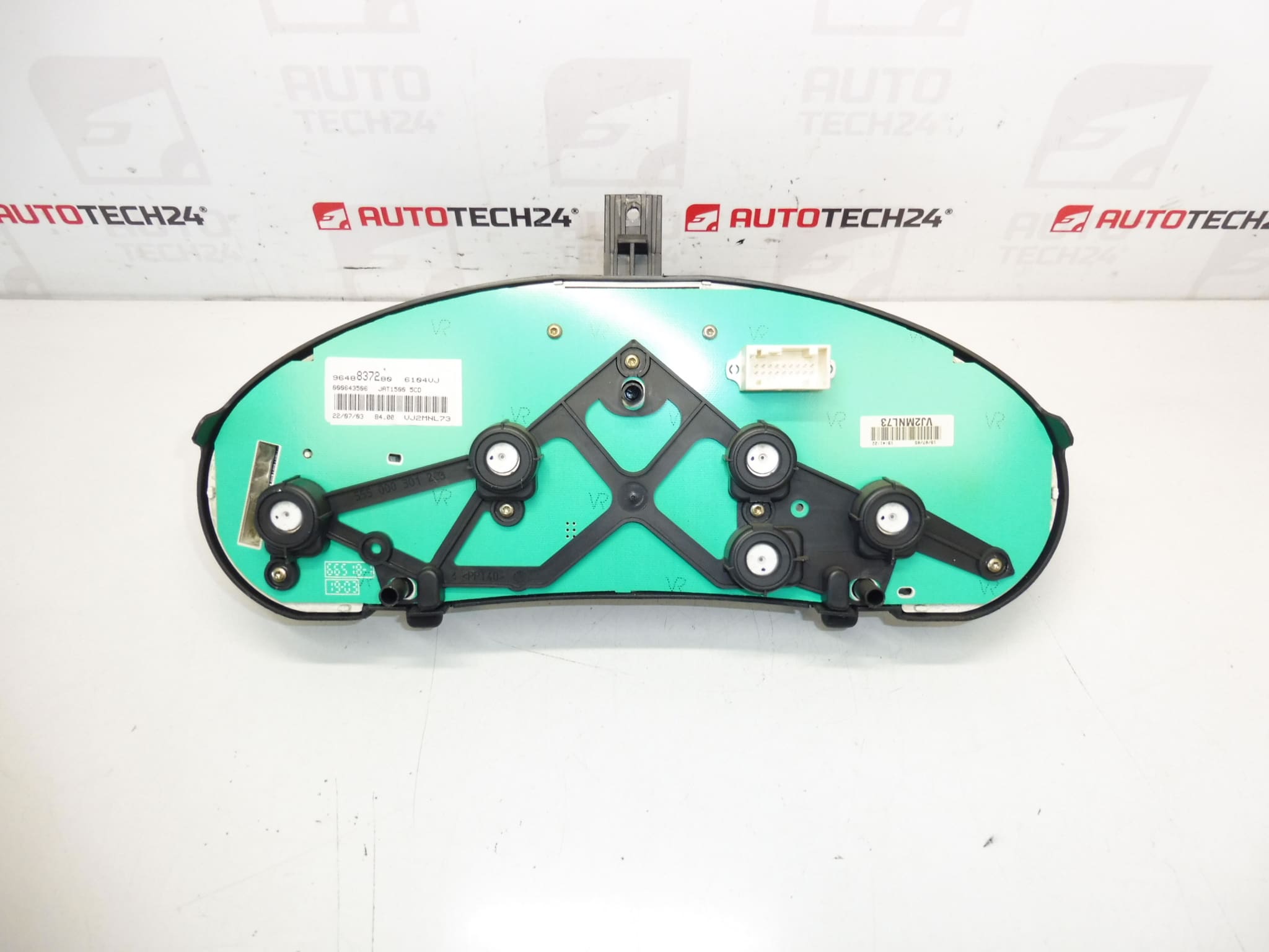 Compteur d'occasion Peugeot 206 9648837280 6104VJ – Image 2