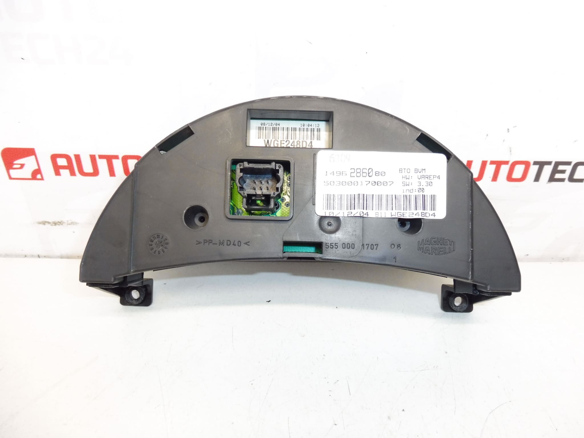 Compteur Magneti Marelli 211 000 km pour Citroën C8 / Peugeot 807 - 1496286080 – Image 2