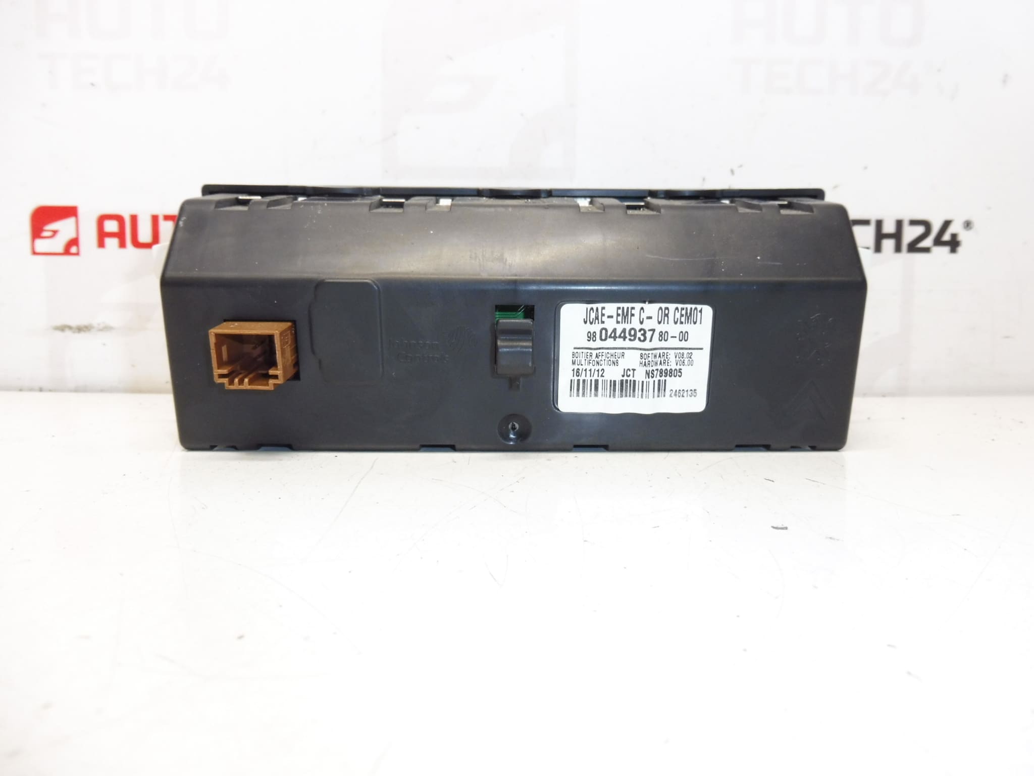 Afficheur radio et ordinateur de bord pour Citroën C-Elysée / Peugeot 301 9804493780 9836586580 – Image 2