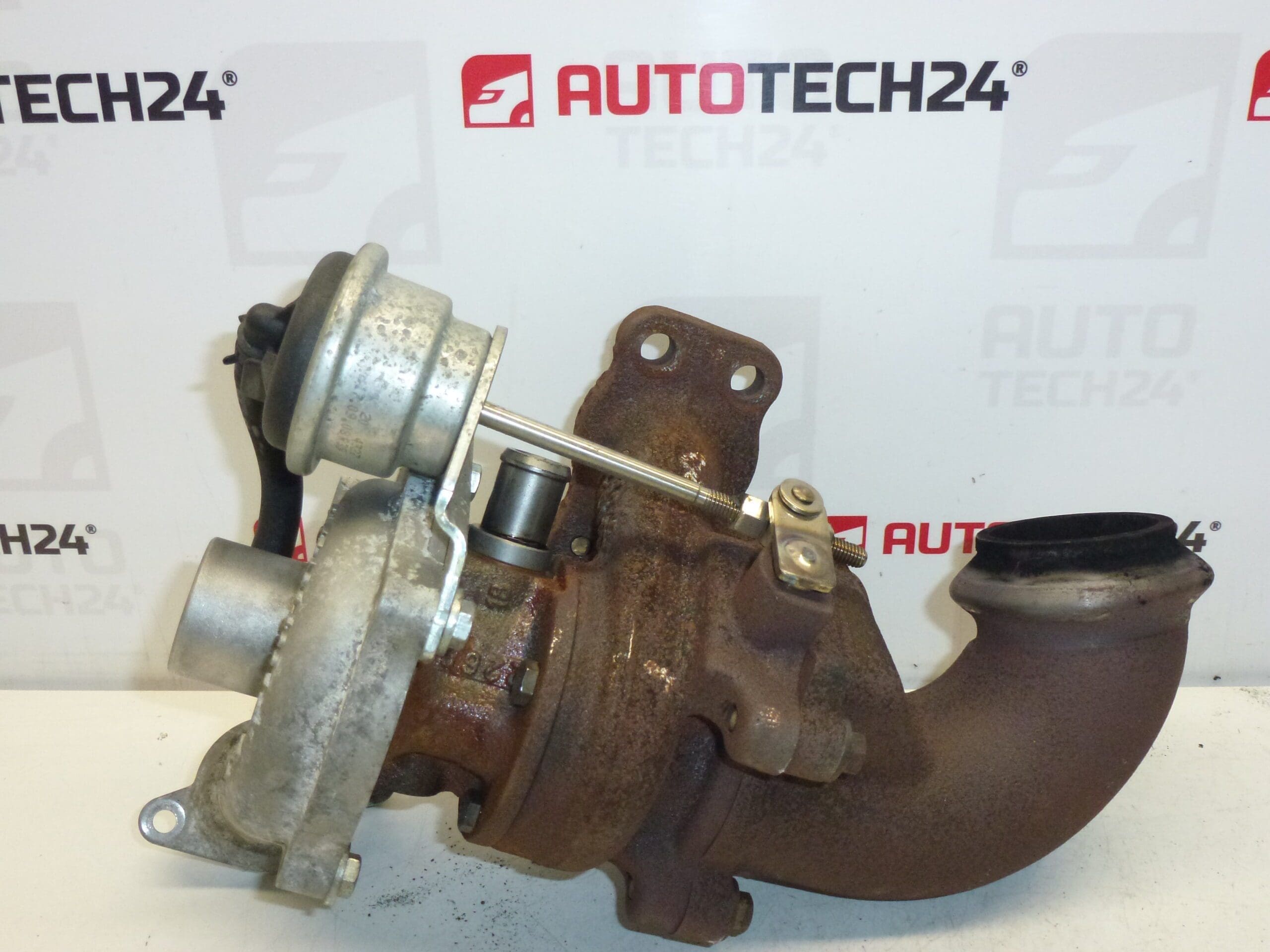 Turbo KKK 5435-1014861 pour Citroën et Peugeot 1,4 HDi (0375G9) - env. 42 000 km - pièce d'occasion – Image 2