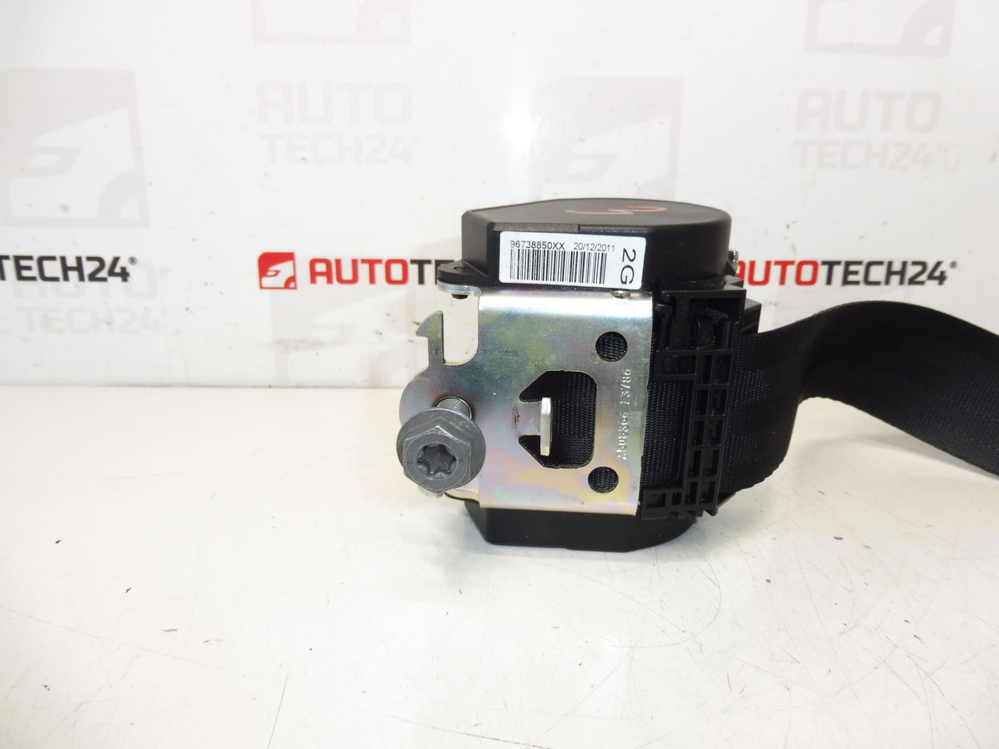 Ceinture de sécurité arrière gauche pour Peugeot 207 96738850XX 8975XR – Image 2