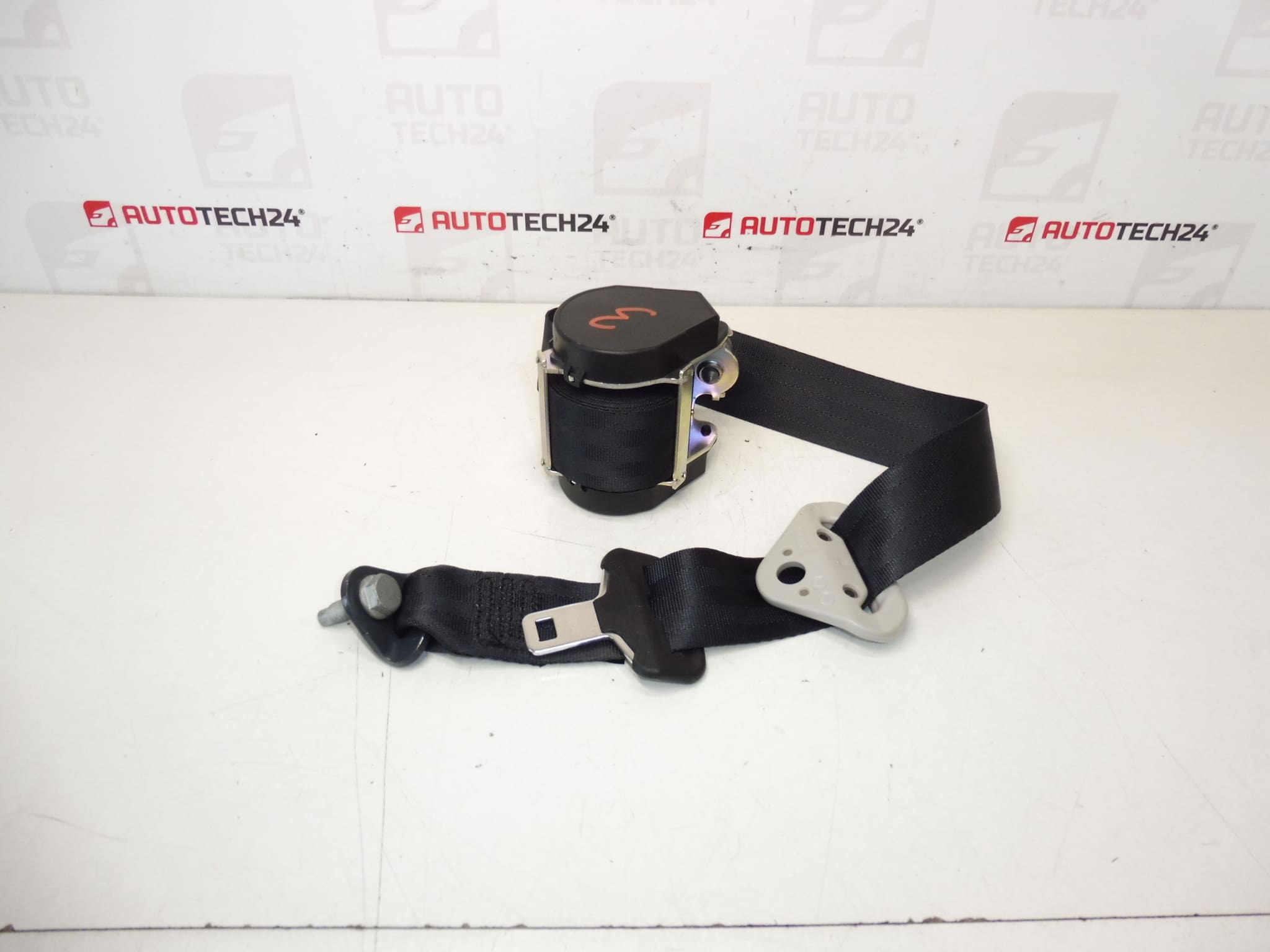 Ceinture de sécurité arrière gauche Peugeot 207 96738850xx 8975xr