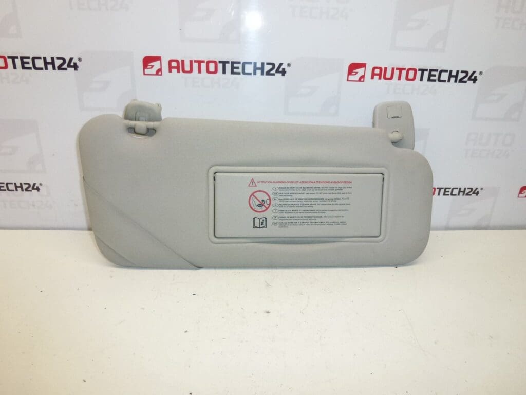 Peugeot 407 Co -Middle 8143Ny Sun Visor