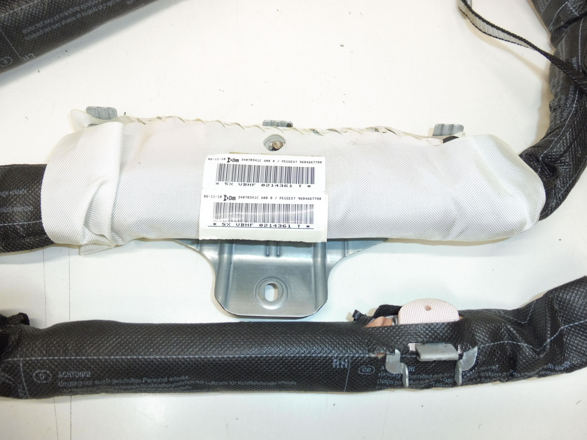 Airbag latéral plafond droit Peugeot 3008 5008 9684667780 8335WP