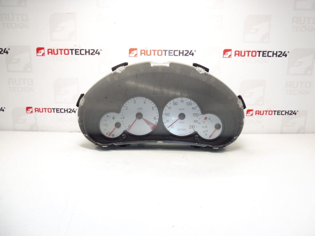 Alarmes compteur Peugeot 206 66000 km 9656729180 6106LL