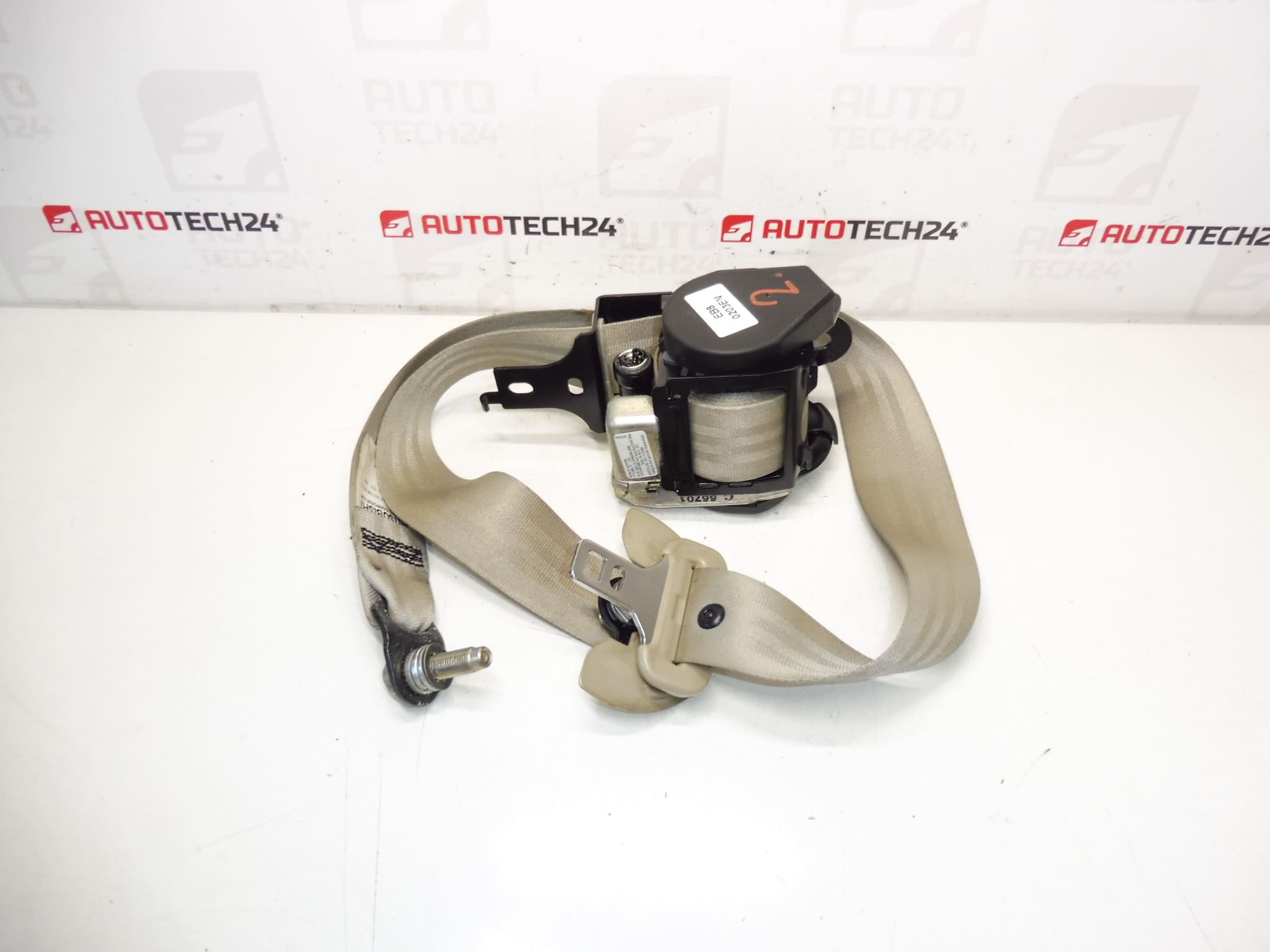 Ceinture de sécurité Citroën Peugeot 6091406 8975G8
