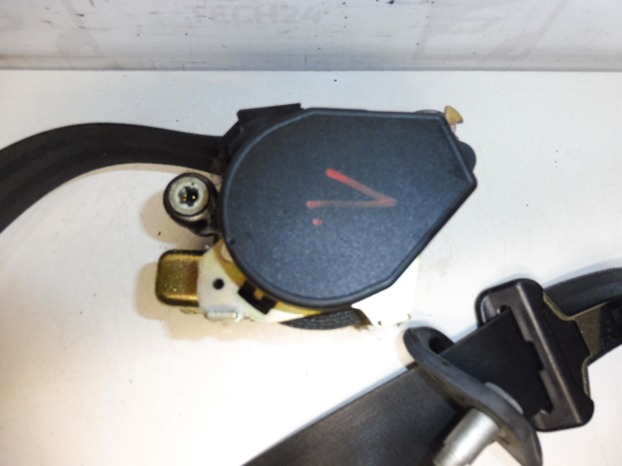 Ceinture de sécurité pyrotechnique avant gauche pour Citroën Xsara Picasso d'occasion 96314387XX 8973L7