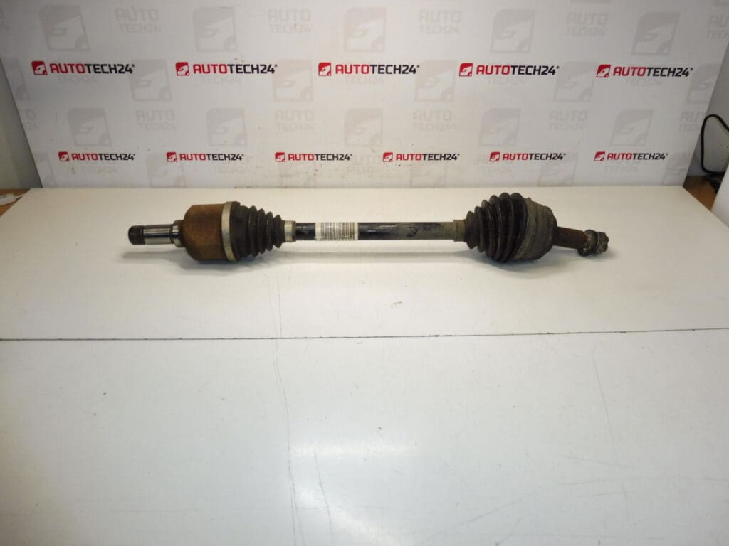 Demi-essieu gauche Citroën Peugeot 9809149380 1611621080