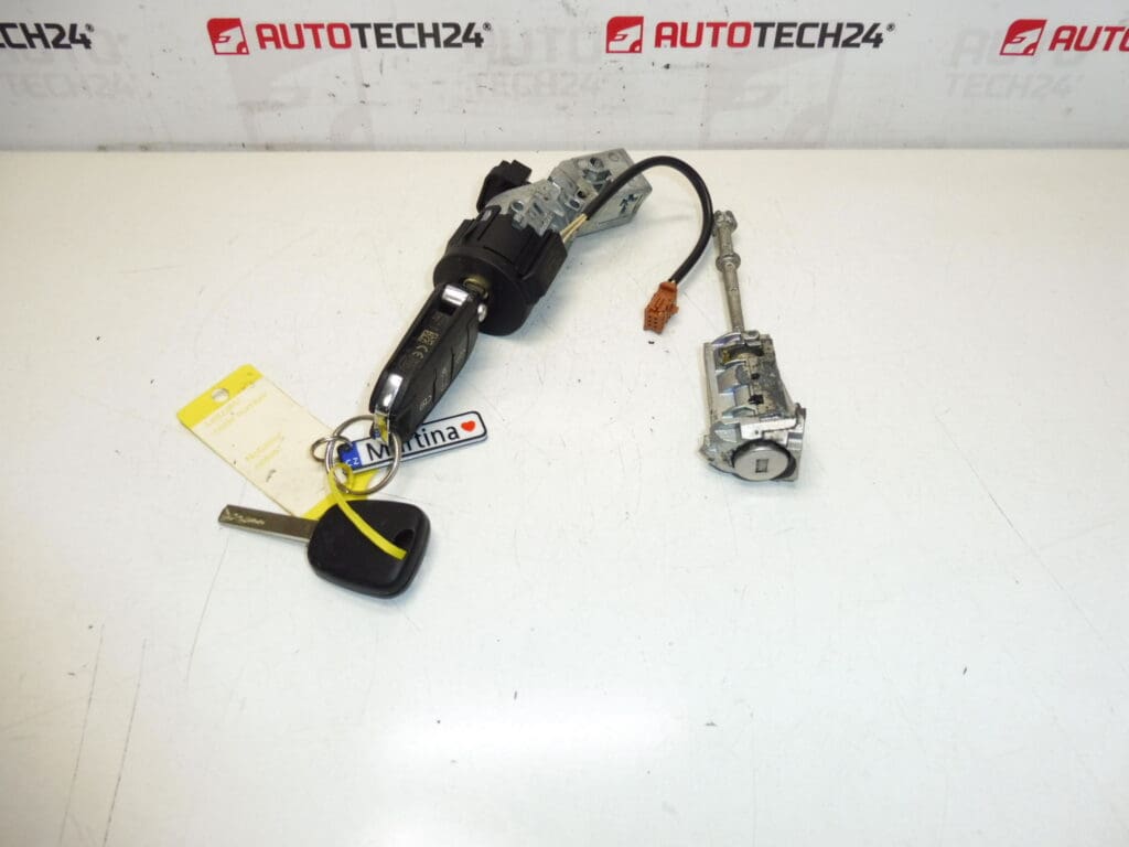 Jeu de serrures plus 2x clé Citroen C-Elysée 9678792780