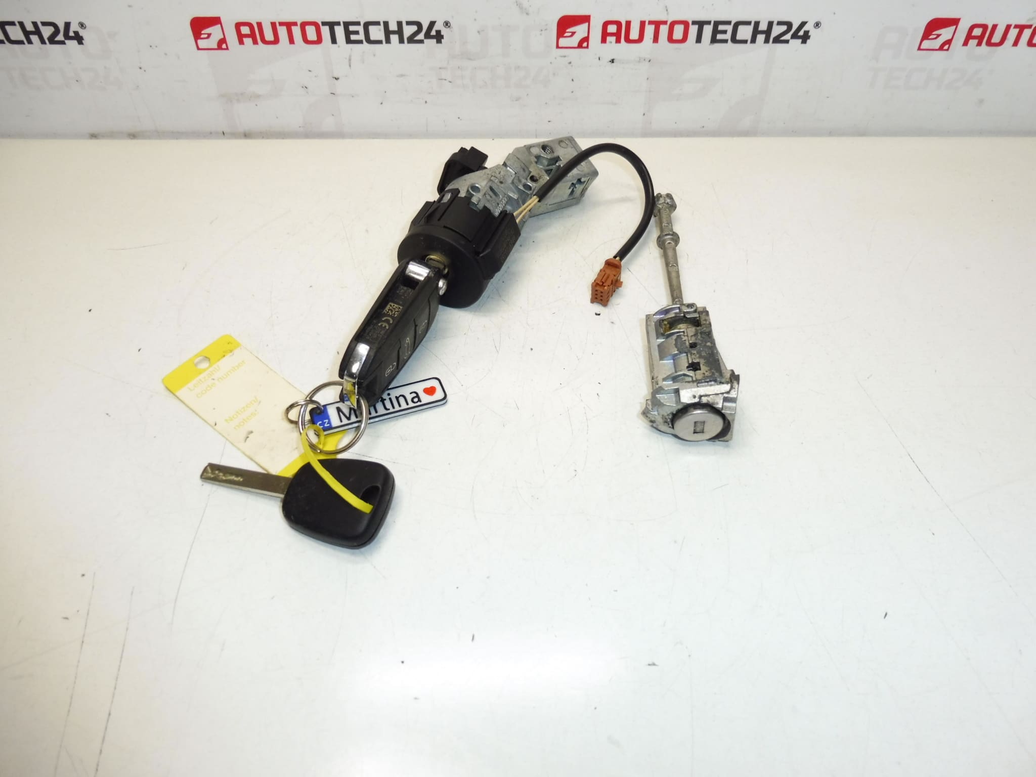 Jeu de serrures plus 2x clé Citroen C-Elysée 9678792780