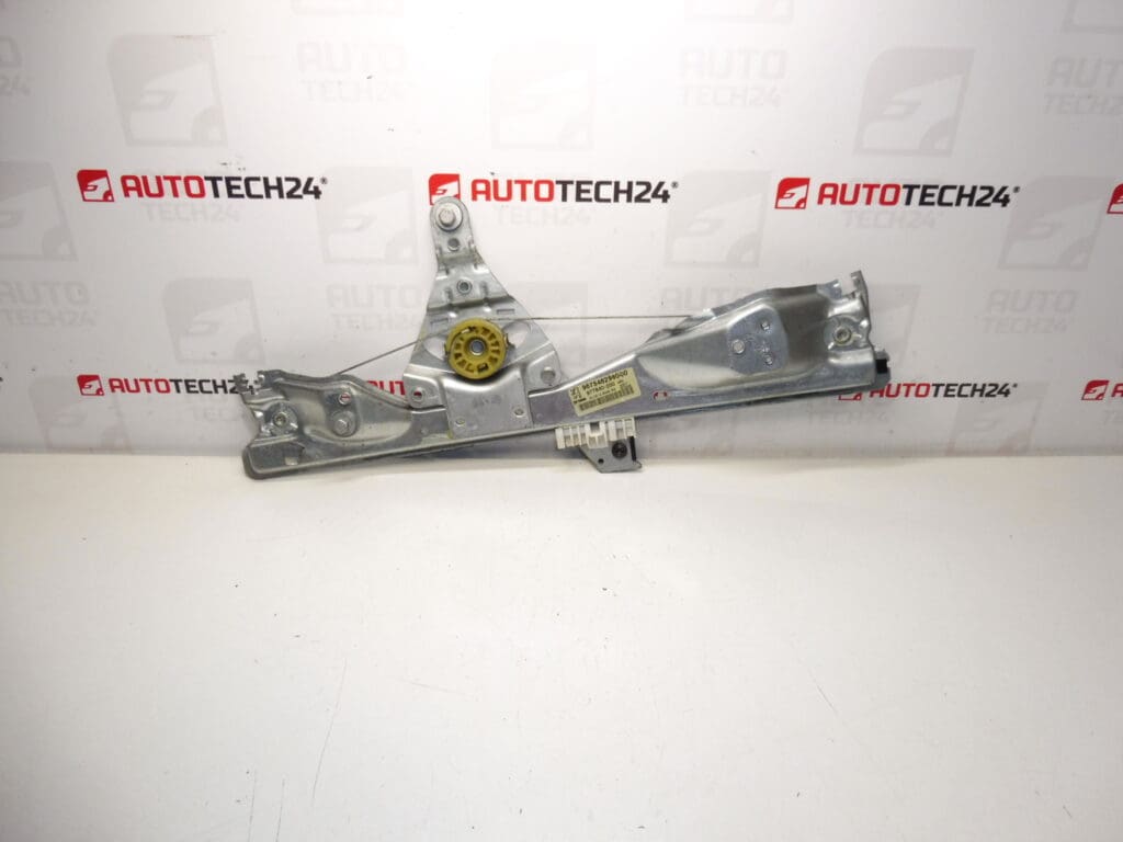 Mécanisme d'extraction de vitre arrière droite Peugeot 308 9675462980 9224E2