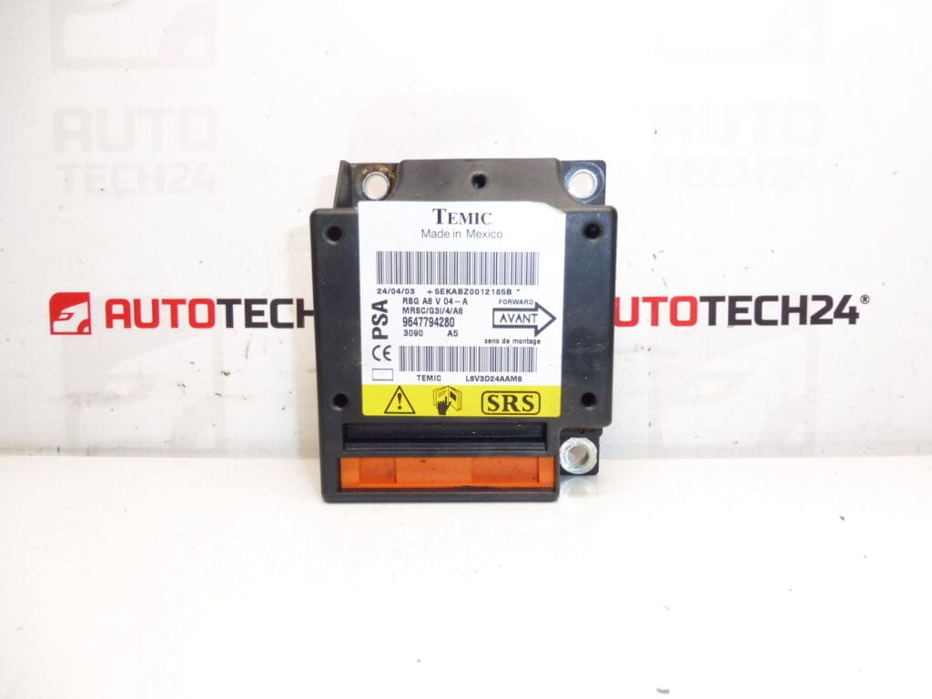 Unité Airbag Citroën C2 C3 9647794280 654581