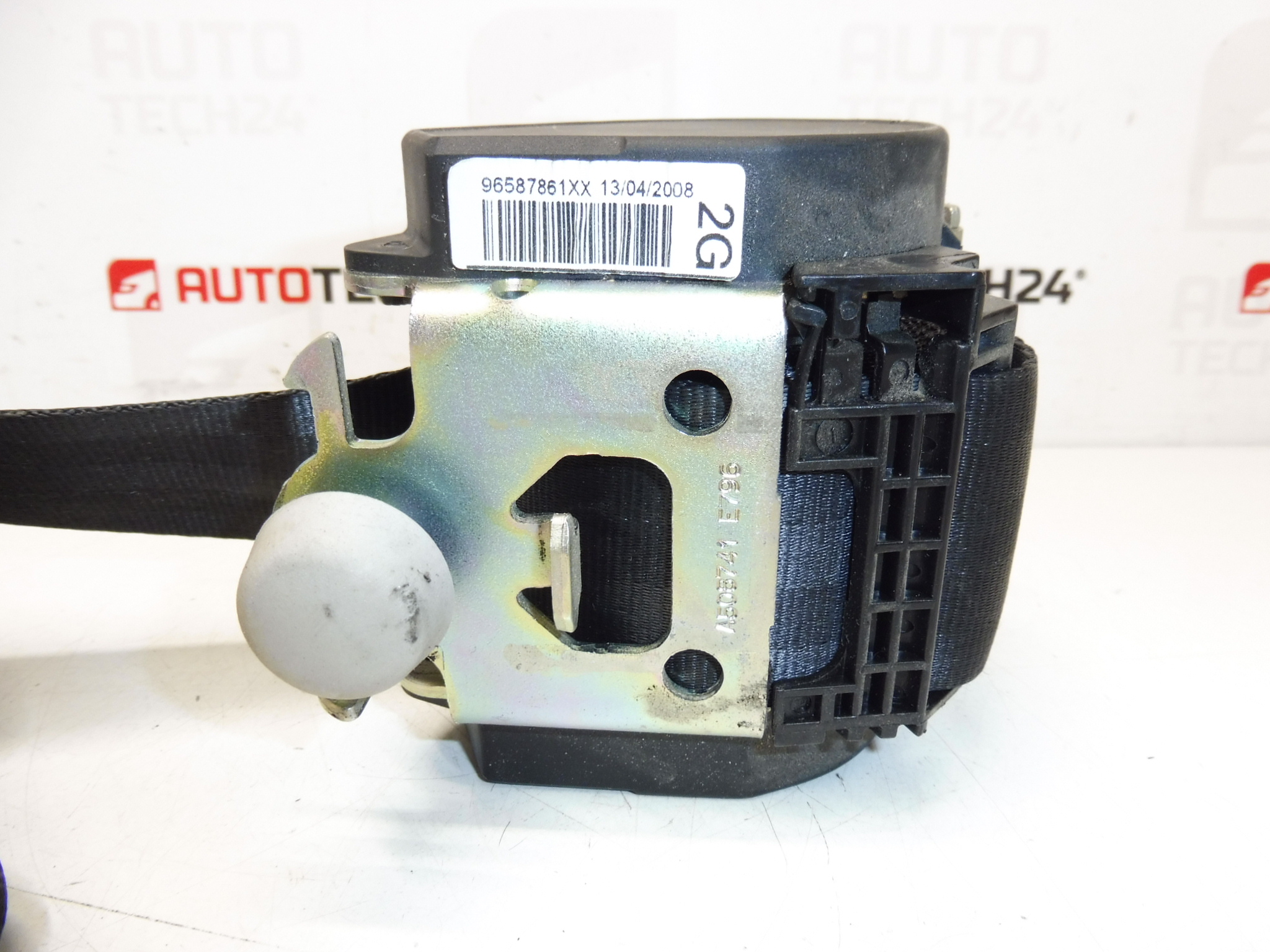 Ceinture de sécurité arrière gauche Peugeot 207 96587861xx 8975J9
