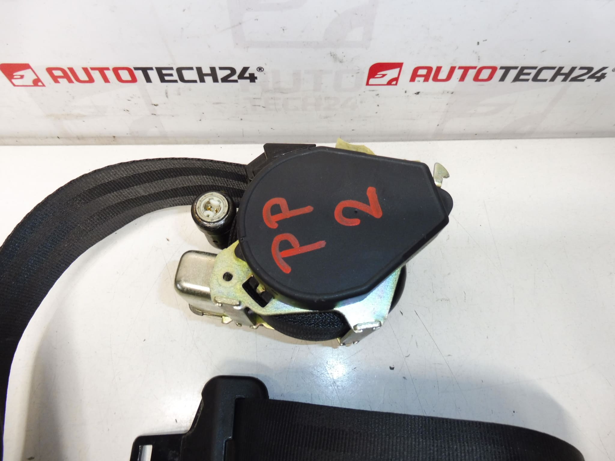 Ceinture Pyro passager Peugeot 307 CC 96413040XX 8975J2 – Image 2