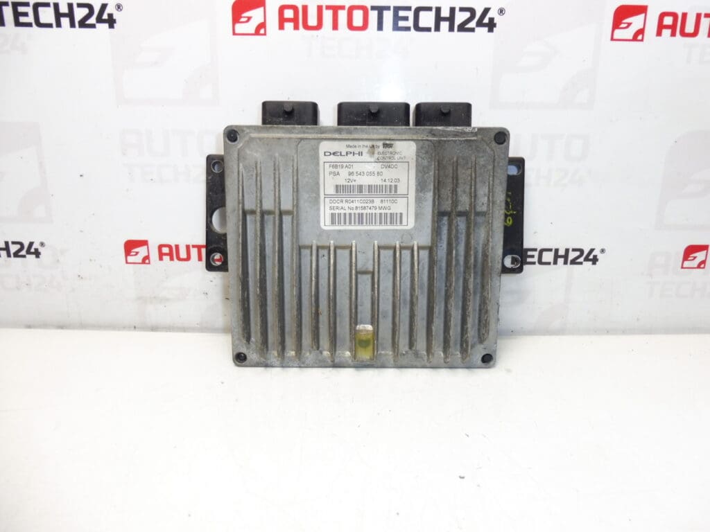 Calculateur Delphi 1.4 HDI Citroen C3 1.4 HDI 9654305580 1940VH