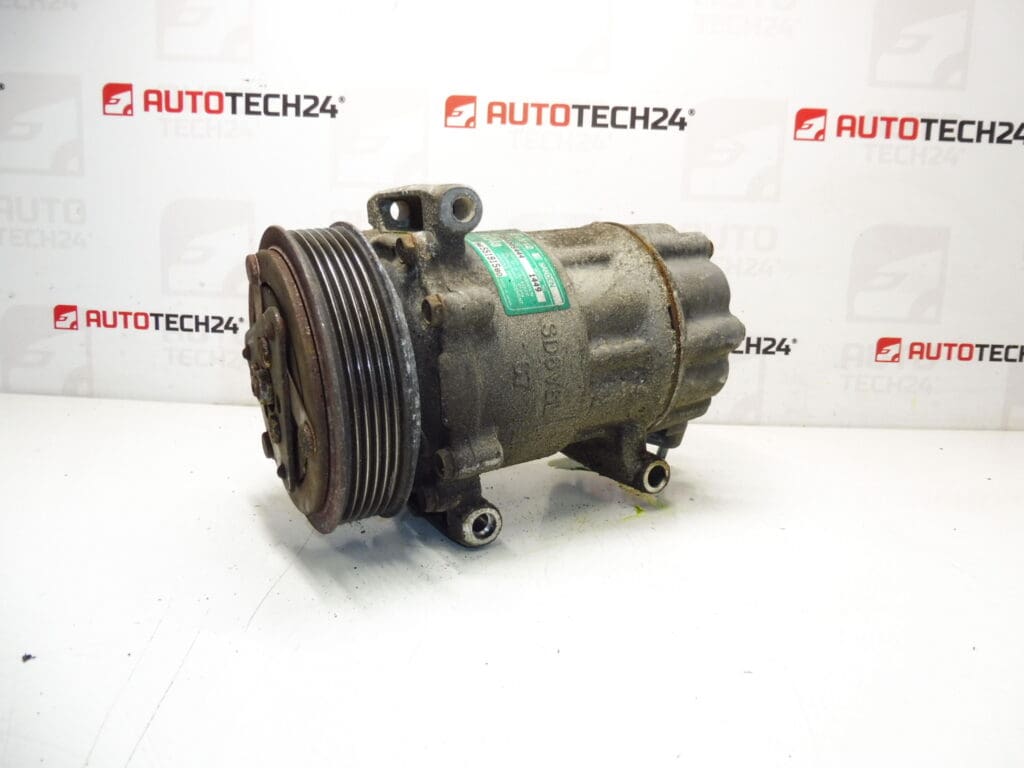 Compresseur de climatiseur Sanden SD6V12 Citroen Peugeot 1449 9655191580