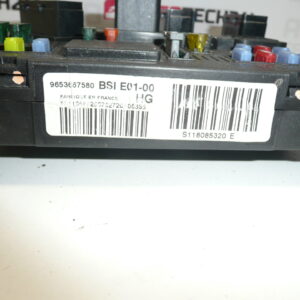 Boîtier BSI Siemens E01-00 pour Citroën/Peugeot 9653667580 S118085320