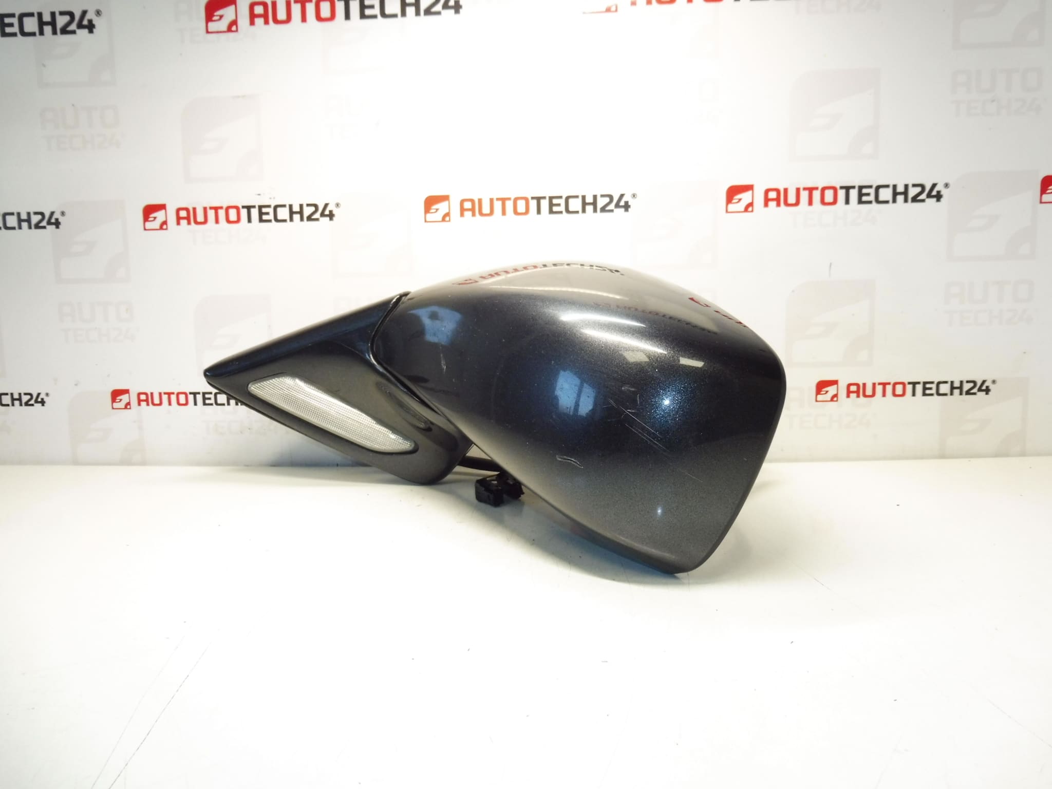 Rétroviseur gauche rabattable électriquement gris EYJC Citroën C8 14009348YJ 8153FS