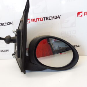 Rétroviseur droit doré métallisé pour Citroën C1 / Peugeot 107, réf. 87910-0H010, 87910-0H011