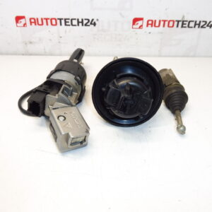 Kit de serrures, 2 clés Peugeot 307 CC 4162KH