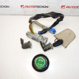 Jeu de serrures avec clé pour Citroën Xsara Picasso (réf. 4162HK / 4162FF) — pièces d'occasion