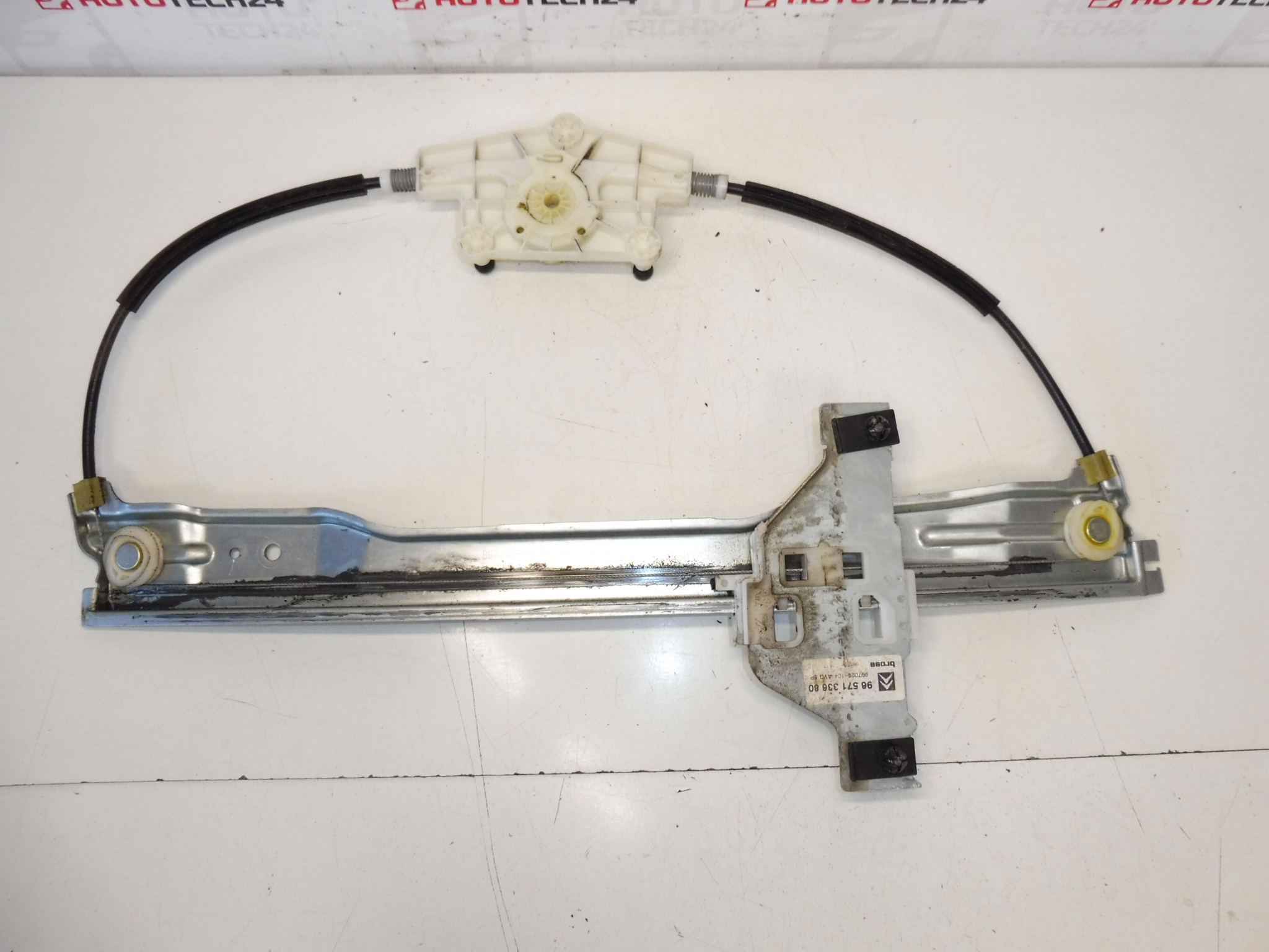 Mécanisme de lève-vitre avant gauche Citroën C4 5 portes 9657133680 9221V1