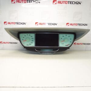 Compteur de vitesse avec navigation Citroën C8 9643753080 6105Z0