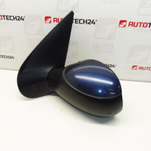 Rétroviseur extérieur gauche bleu EGE pour Peugeot 206 - 8153KQ