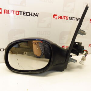 Rétroviseur extérieur gauche bleu EGE pour Peugeot 206 - 8153KQ