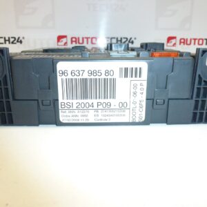 Boîtier BSI Valeo P09-00 pour Citroën Peugeot 9663798580 6580QK