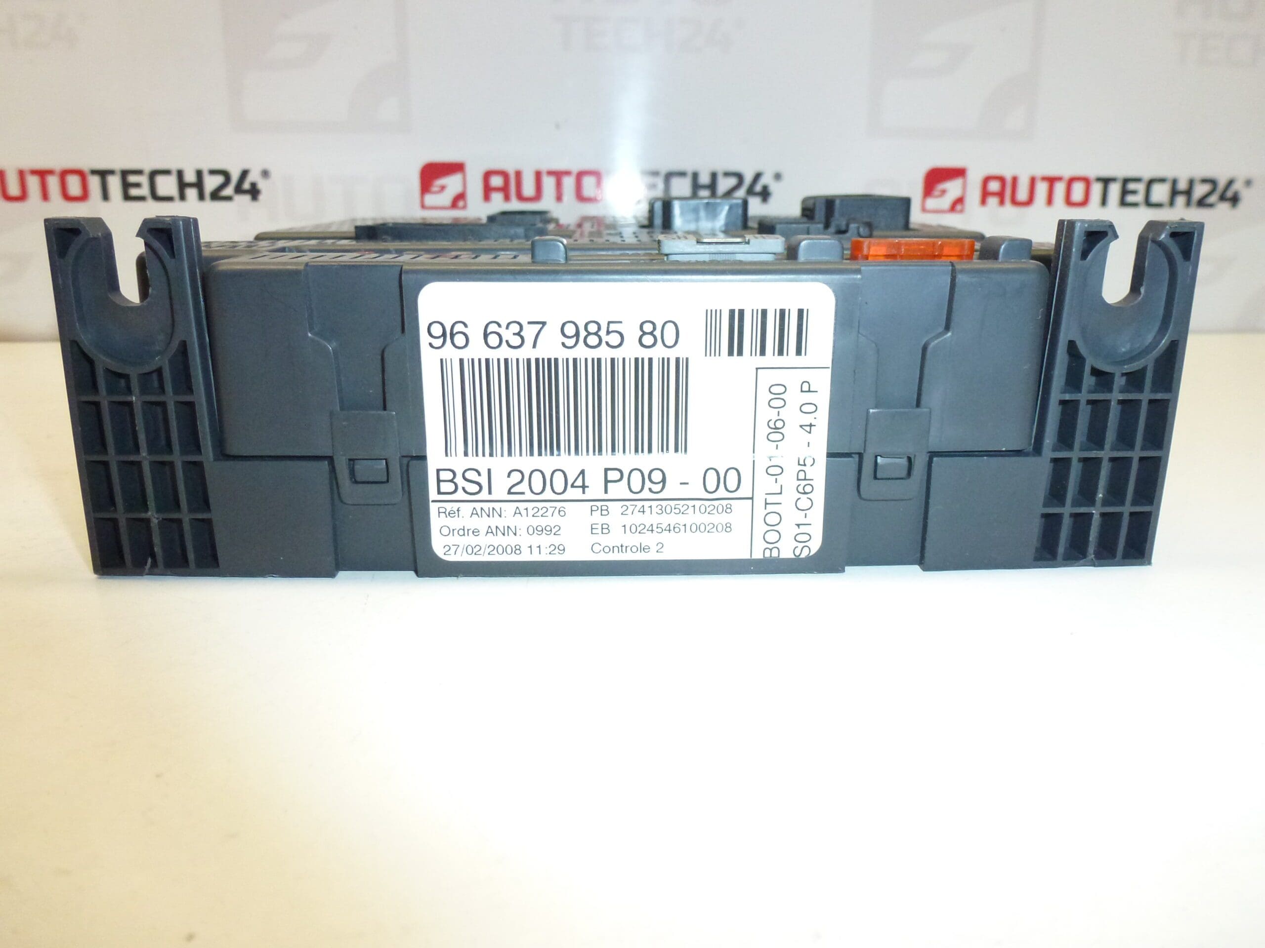Boîtier BSI Valeo P09-00 pour Citroën Peugeot 9663798580 6580QK