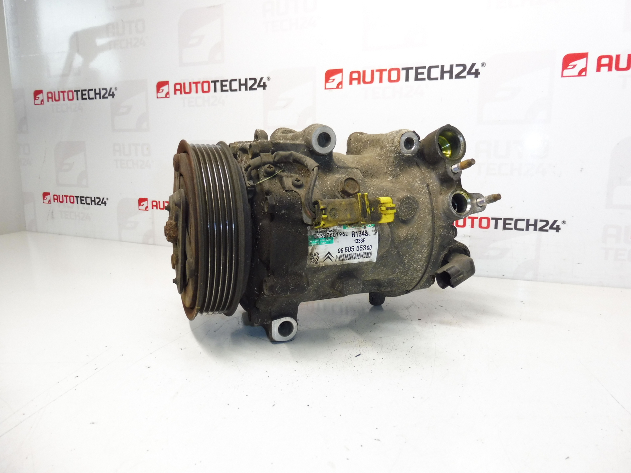 Compresseur de Climatisation Sanden SD7C16 9660555380 1333F 6453XE