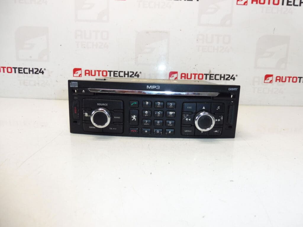 Autoradio Peugeot 307 RT3 T6-N3 96640238XT 6574CK
