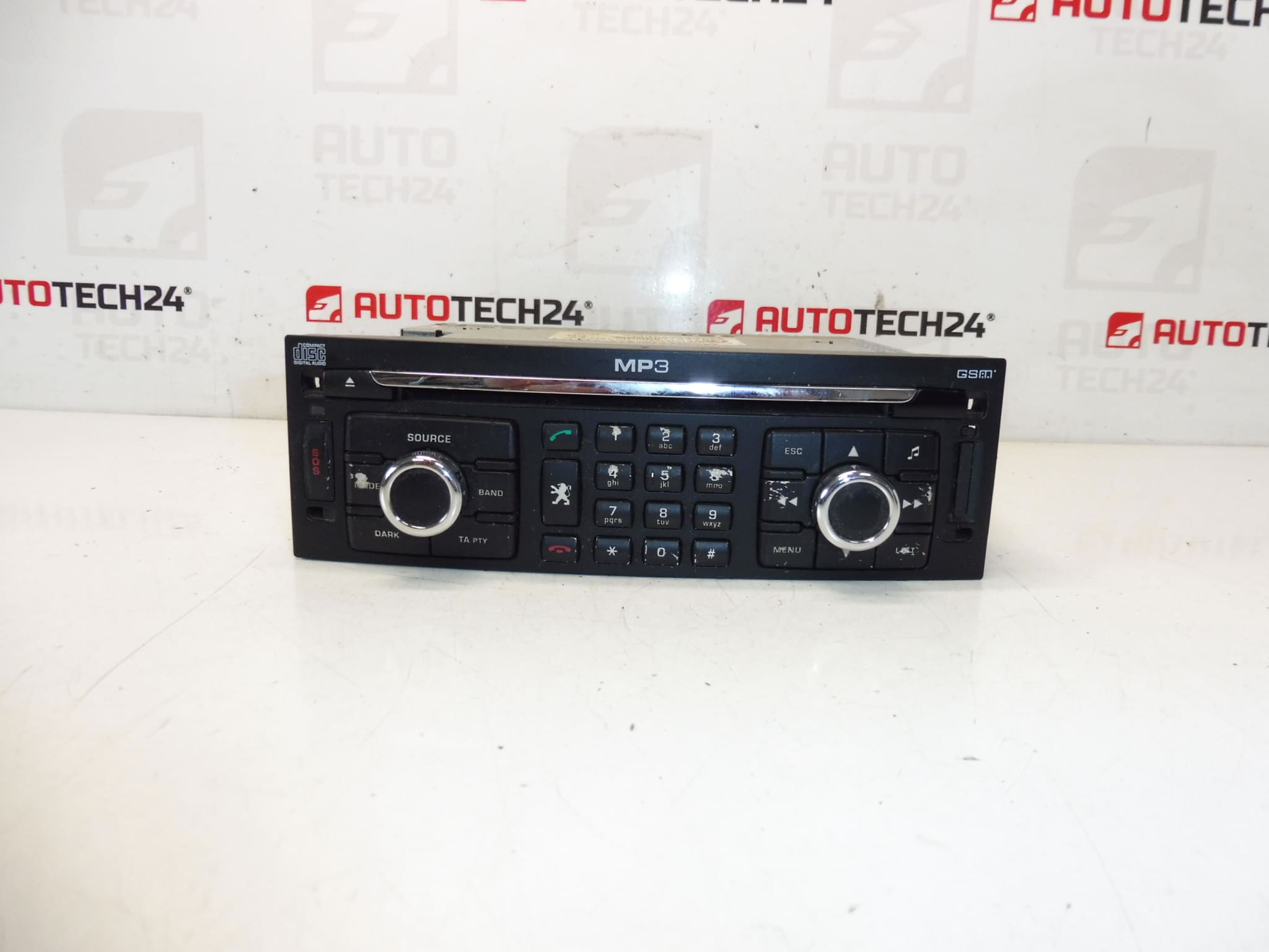 Autoradio Peugeot 307 RT3 T6-N3 96640238XT 6574CK