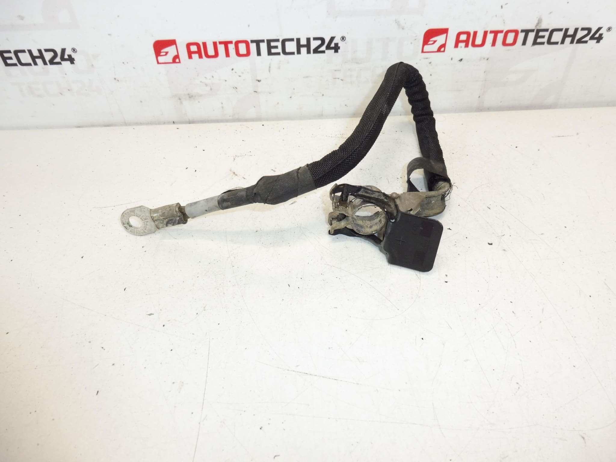 Câble de liaison + pôle dans moteur Peugeot 9674808180 564621