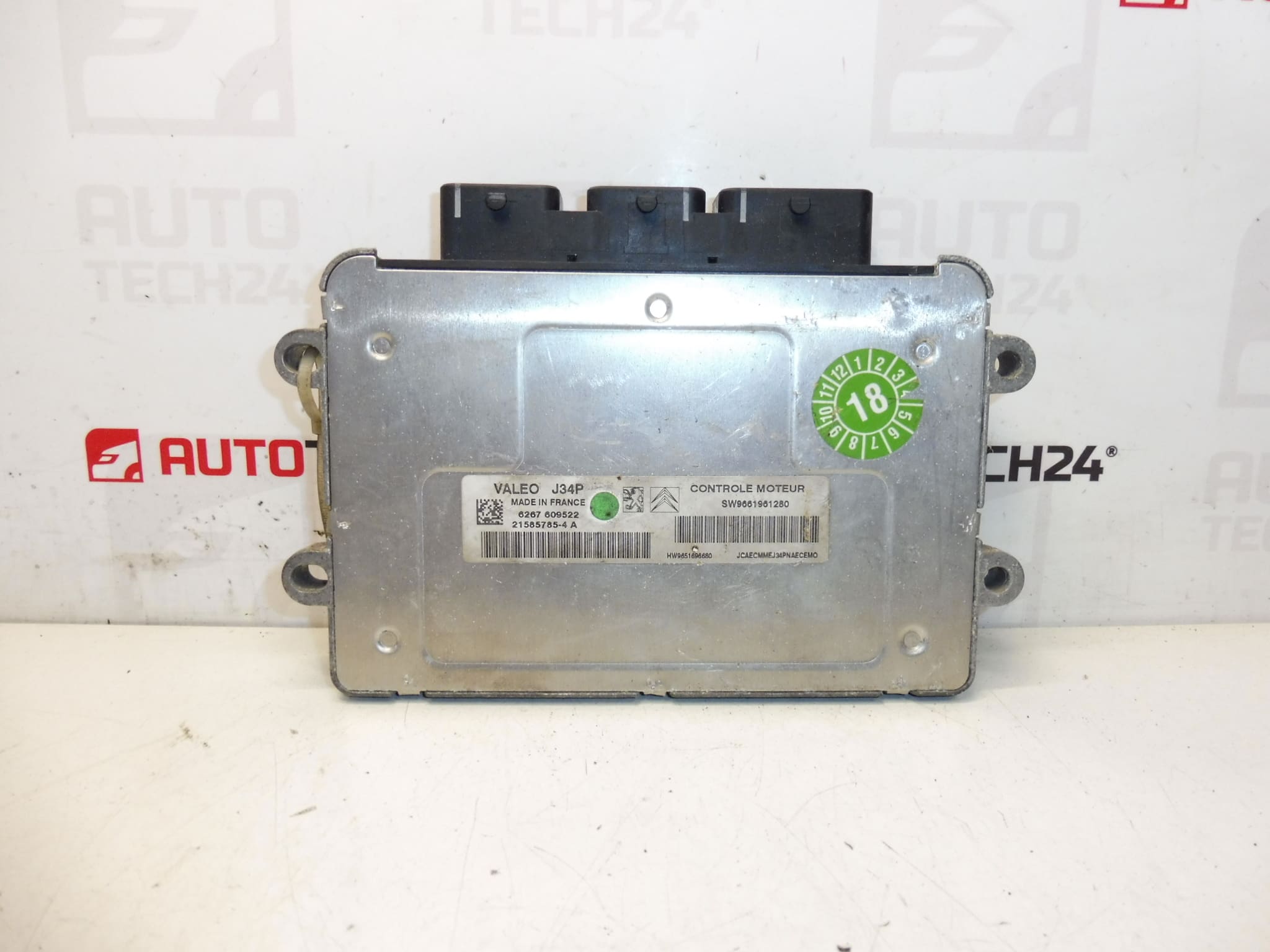 Calculateur Valeo J34P 9651696680 9661961280 1939HQ