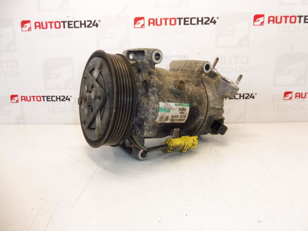 Compresseur de climatiseur Sanden SD6C12 1355F 9659875780