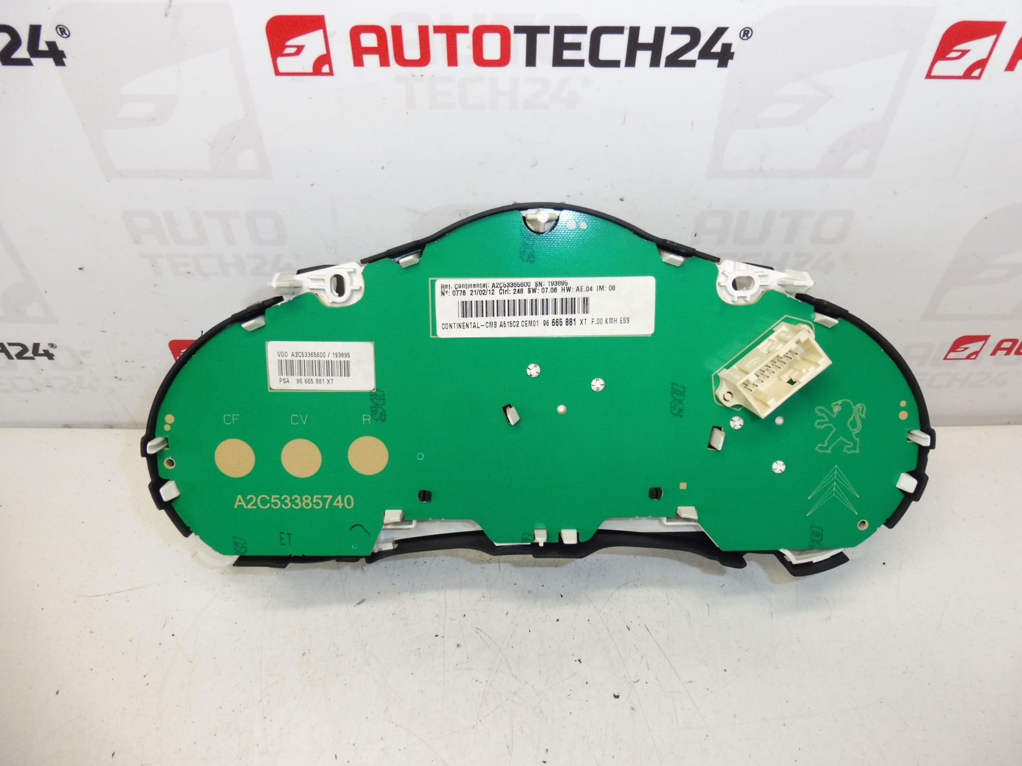 Compteur Citroën C3 II A51 220000 km 96665881XT 6103GG – Image 2