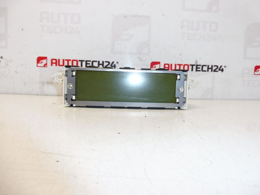 Afficheur radio ordinateur Peugeot 407 9678150980 659349