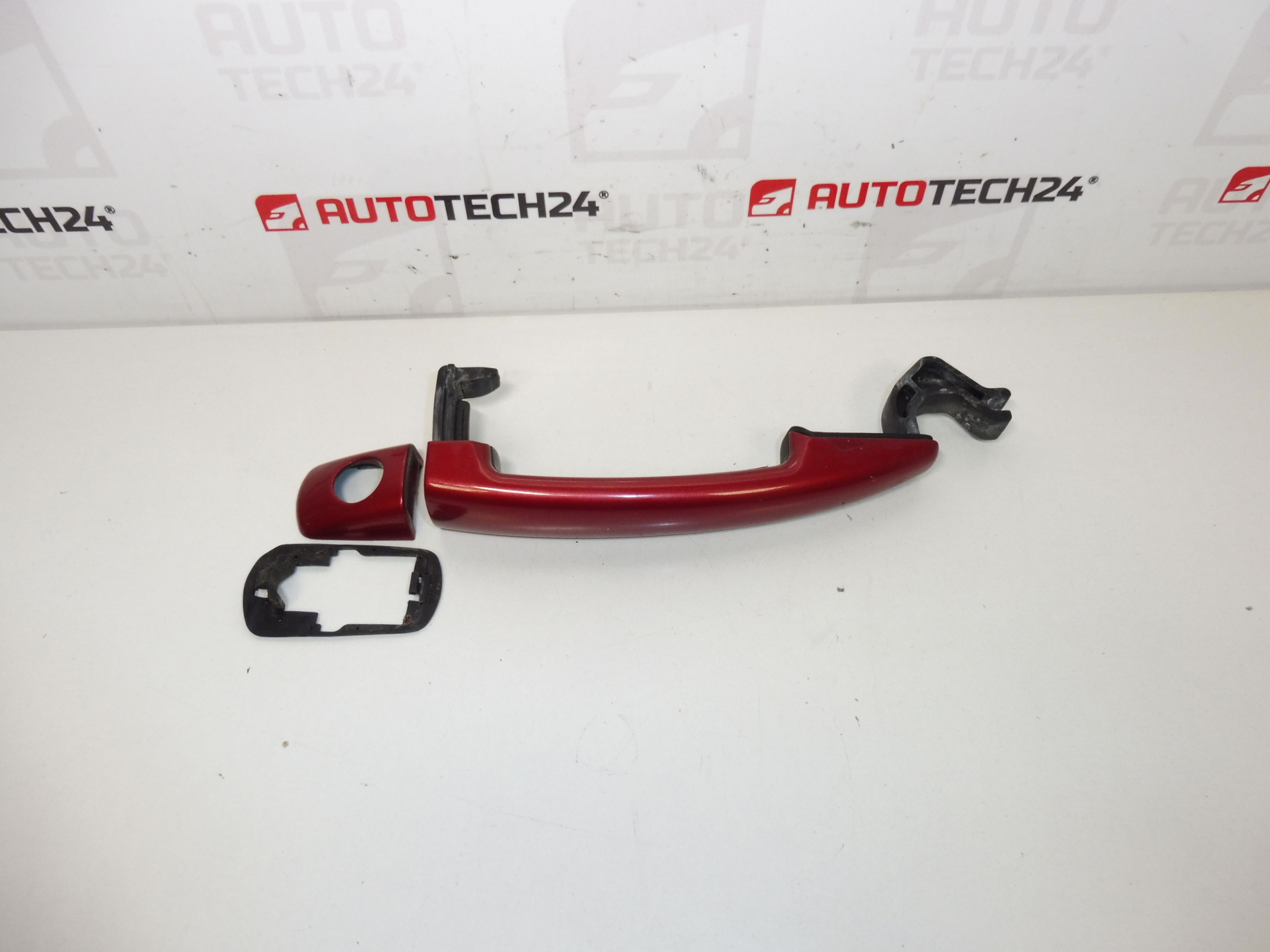 Poignée de porte rouge pour Citroën/Peugeot EKQD 9101GF